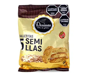 Galletitas 5 Semillas x 200 gr (Doninas)