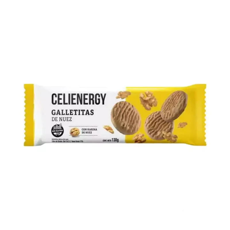 Galletitas de Nuez x 130 gr (Celienergy)