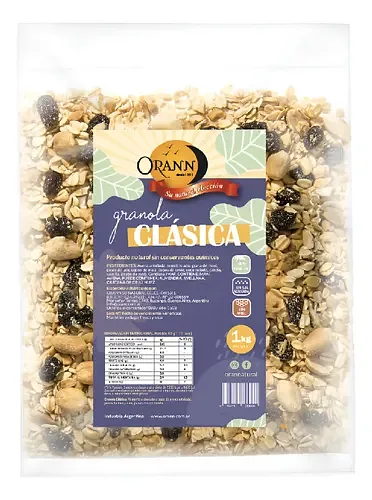 Granola Clasica x 1 kg (Orann)