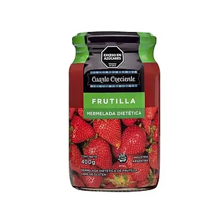 Mermelada Diet Frutilla x 400 gr (Cuarto Creciente)