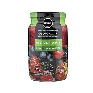 Mermelada Diet Frutos Rojos x 400 gr (Cuarto Creciente)