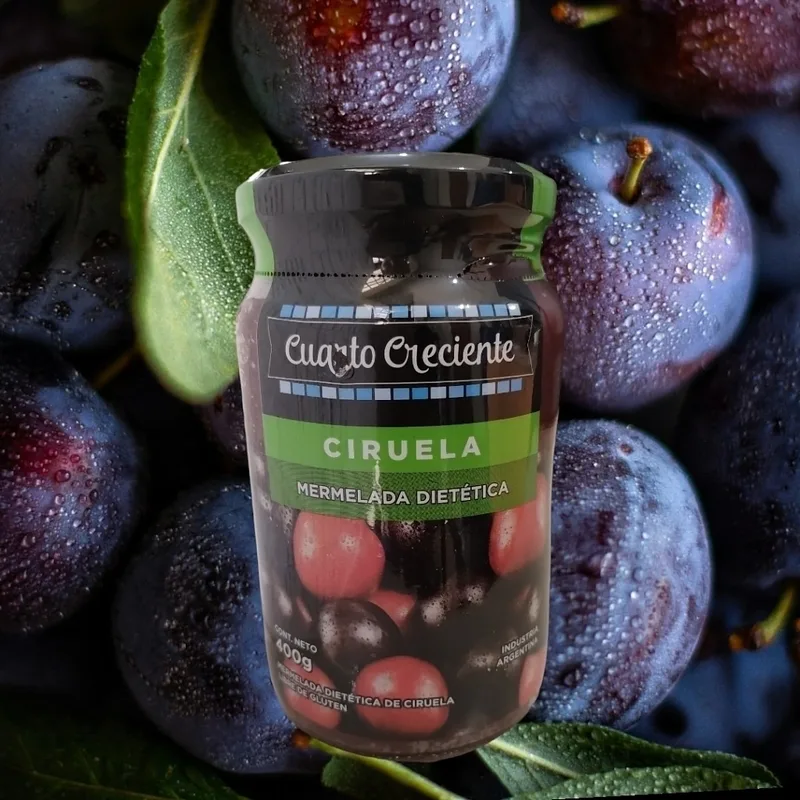 Mermelada Diet Ciruela x 400 gr (Cuarto Creciente)