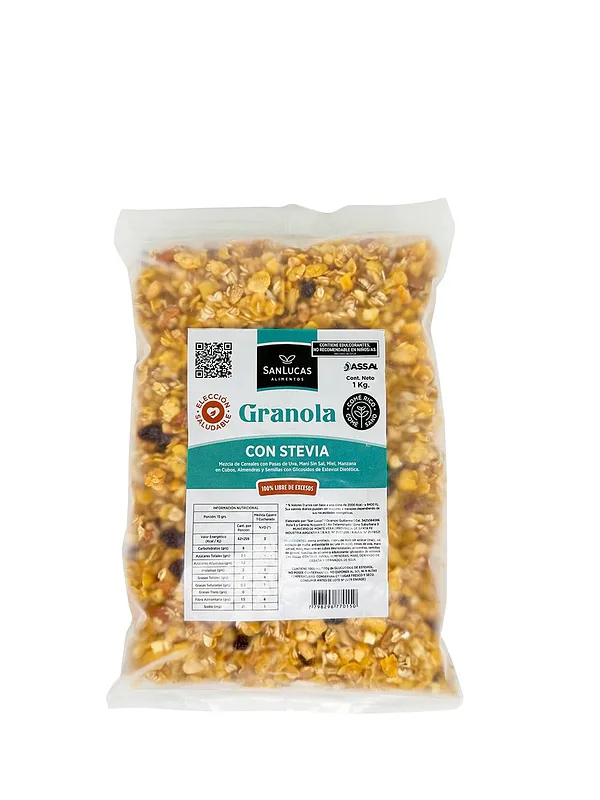 Granola Stevia x 1 kg (San Lucas)
