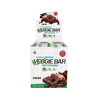 Barra Vegana de Cacao x 10 u (Gentech)