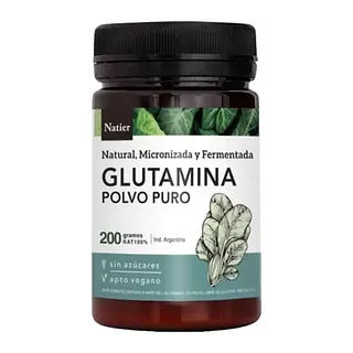 Glutamina en Polvo x 200 gr (Natier)