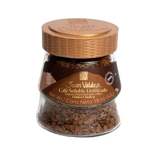 Cafe Soluble Liofilizado con Cafe Tostado Clasico x 50 gr (Juan Valdez)