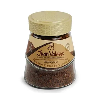 Cafe Soluble Liofilizado con Vainilla y Canela x 95 gr (Juan Valdez)