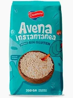 Avena Instantanea Sin Gluten x 350 gr (Dicomere)