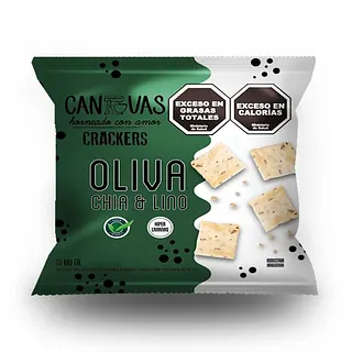 Galletitas Oliva Chia y Lino x 100 gr (Canvas)