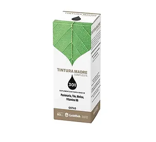Tintura Madre Blend 301 (Pasionaria, Tilo, Melisa) x 60 ml (Drogueria Argentina)