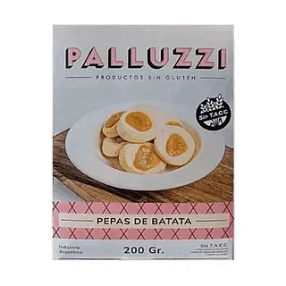 Galletitas Pepas Batata x 200 gr (Palluzzi)