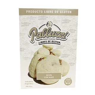 Galletitas Scons con Nuez x 200 gr (Palluzzi)