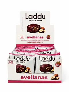 Bocadito de Datiles y Avellanas x 22 gr x 12 u (Laddu)