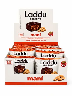 Bocadito de Datiles y Mani x 22 gr x 12 u (Laddu)