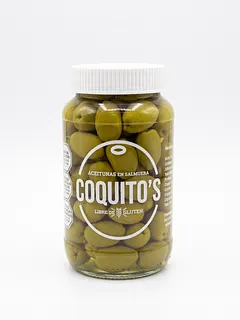 Aceitunas Verdes N1 en Salmuera x 400 gr (Coquitos)