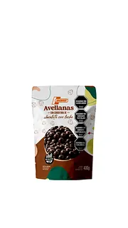 Avellanas con Cobertura Chocolate con Leche x 400 gr (Argenfrut)