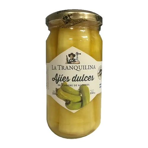 Aji Dulce en Vinagre x 200 gr (La Tranquilina)