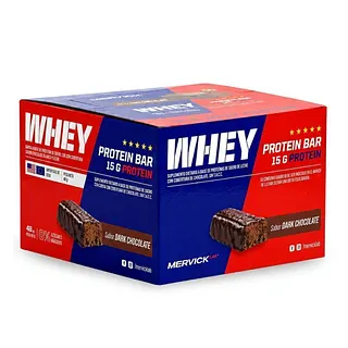 Protein Bar Chocolate Whey Protein x 12 Unidades (Mervick)