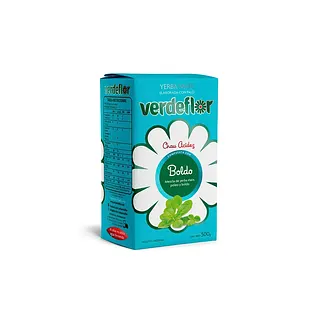 Yerba Mate Verdeflor x 500Grs Pack 12 Unid. - Boldo - (Verdeflor)