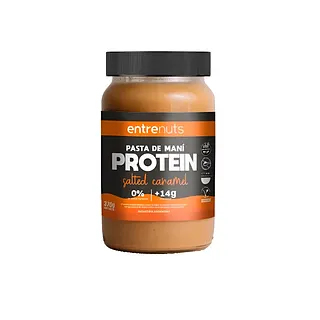 Pasta de Mani Protein Salted Caramel x 370 gr (Entrenuts)