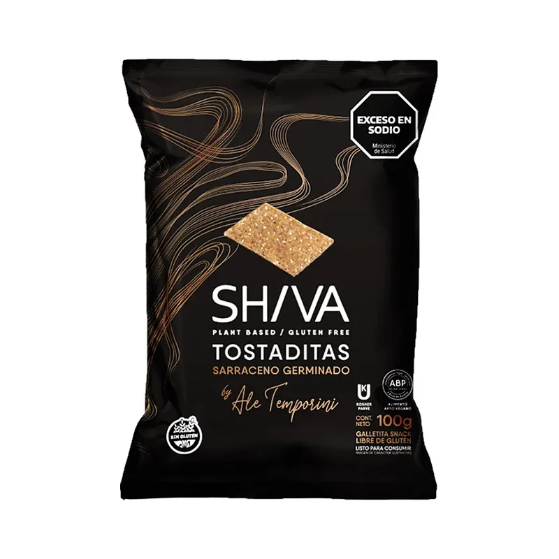 Tostaditas de Trigo Sarraceno Germinado x 100 gr (Shiva)