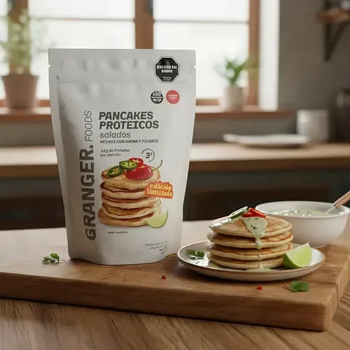 Pancakes Proteicos Jalapeno y Limon x 300 Gr (Granger)