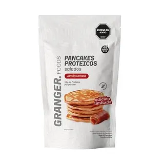 Pancakes Proteicos Salados Jamon Serrano x 300 gr (Granger)