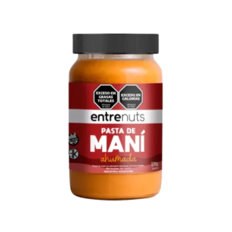 Pasta de Mani Ahumada x 370 gr (Entrenuts)
