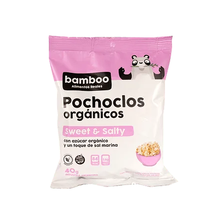 Pochoclos Organicos Sweet y Salty x 40 gr (Bamboo)