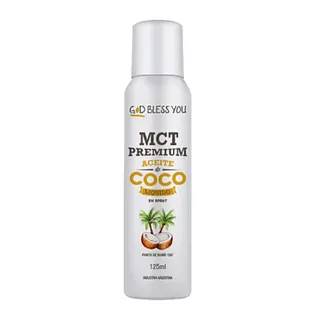 Aceite de Coco Aerosol Mct Premium x 125 ml (God Bless You)