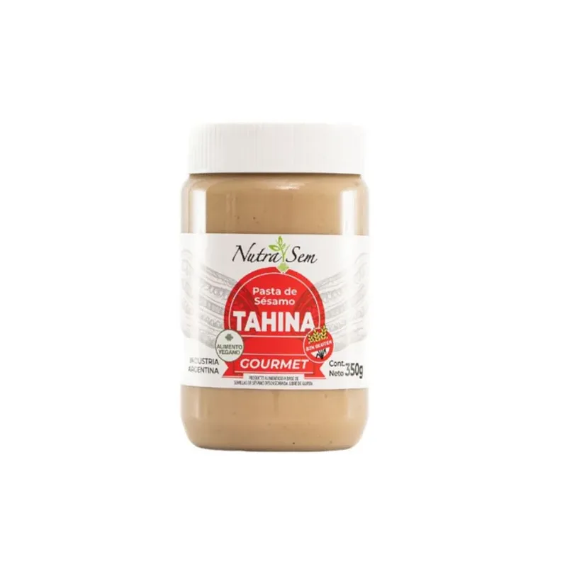 Pasta de Sesamo Blanco Tahina x 350 gr (Nutrasem)