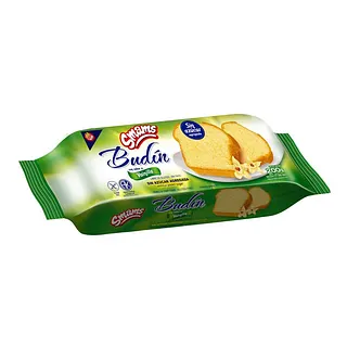 Budin de Vainilla Sin Azucar x 200 gr Sin TACC Kosher (Smams)