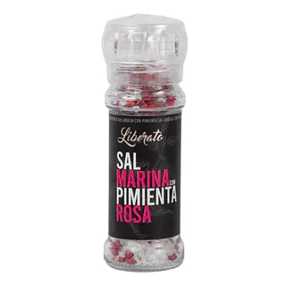 Molinillo Sal Marina con Pimienta Rosa x 90 gr (Liberato)