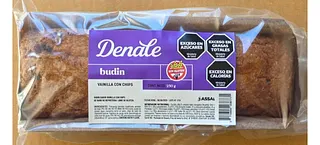 Budin de Vainilla con Chips x 300 gr (Denale)