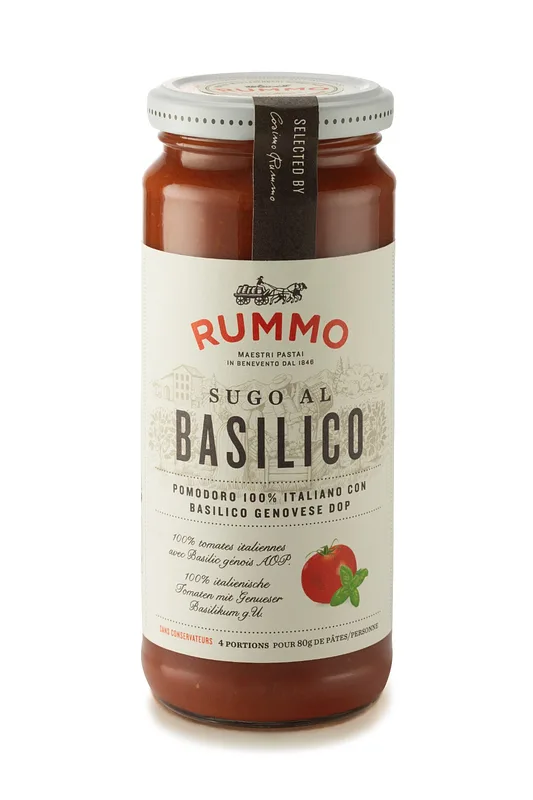Sugo All Basilico x 340 gr  (Rummo)
