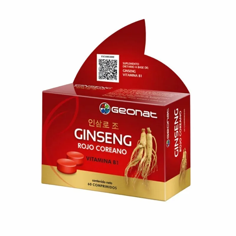 Ginseng Rojo Coreano x 60 comp (Geonat)
