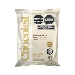 Alfajor Blanco sin Azucar Agregada con Stevia x 50 gr x 12 u (Chocoleit)