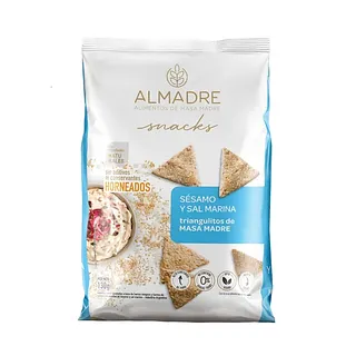Snacks Sesamo y Sal Marina x 130 gr (Almadre)
