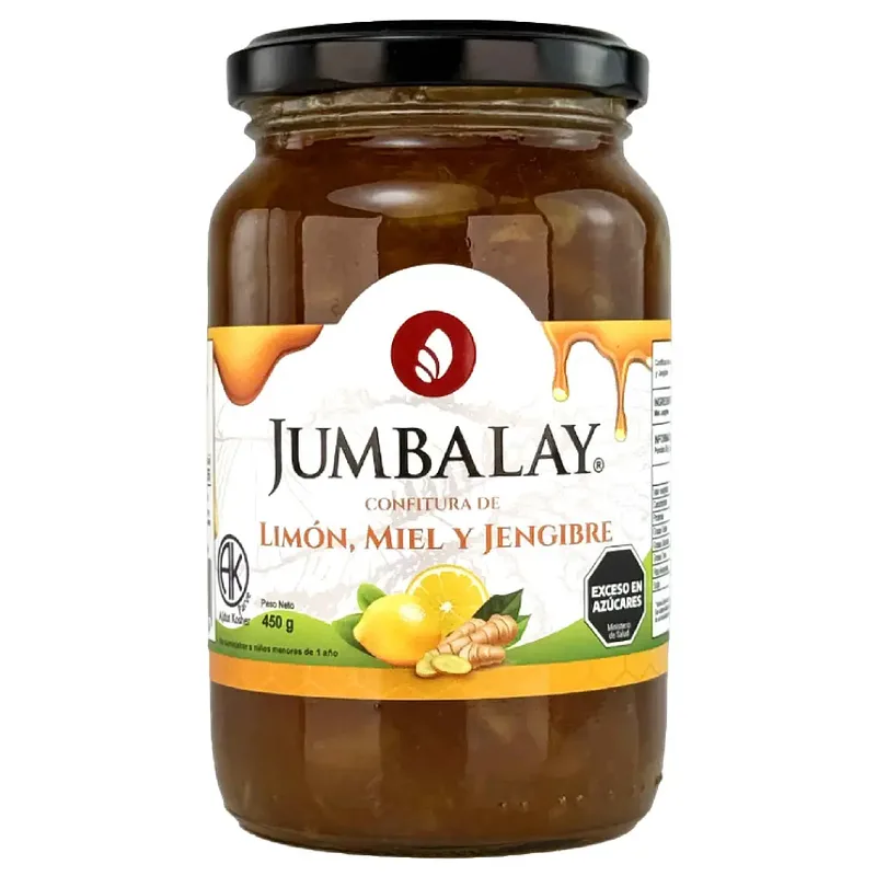 Mermelada de Limon, Miel y Jengibre x 450 gr (Jumbalay)