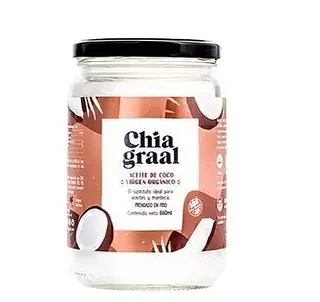 Aceite de Coco Virgen x 660 ml (Chia Graal)