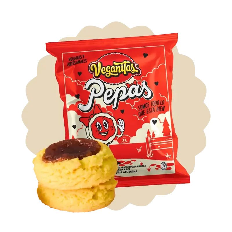 Pepas de Membvrillo x 250 gr  (Veganitas)