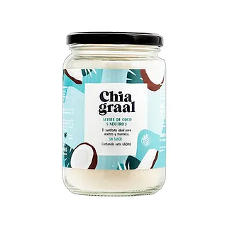 Aceite de Coco Neutro x 660 ml (Chia Graal)