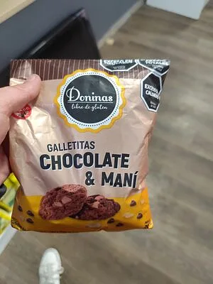 Galletitas Chocolate y Mani x 200 gr (Doninas)