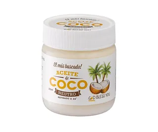 Aceite de Coco Neutro x 225 ml (God Bless You)
