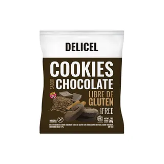 Galletitas Cookies de Chocolate x 150 gr (Delicel)