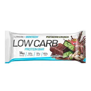 Low Carb Bar Prot Pistachio Crunch x 45 gr x 10 u (Gentech)