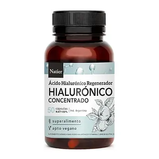 Acido Hialuronico Concentrado x 50 cap (Natier)