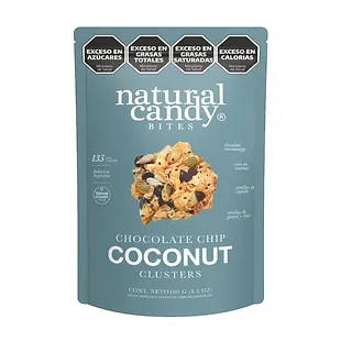 Chocolate Chip Coconut Clusters x 100 gr (Natural Candy)