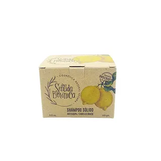 Shampoo Solido Anticaspa / Cabello Graso x 100 gr (Sentida Botanica)