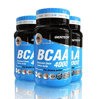 BCAA 4000 Aminoacidos x 120 caps (Gentech)